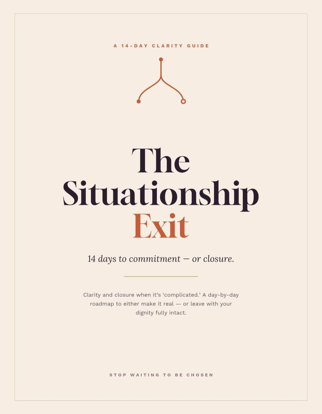 The situationship exit